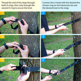 Tranquillo Universal Hammock Chair and Straps - Megsu