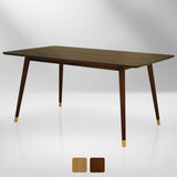 Acacia Wilma Solid Wood Dining Table 64" x 36" - Megsu