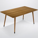 Acacia Wilma Solid Wood Dining Table 64" x 36" - Megsu