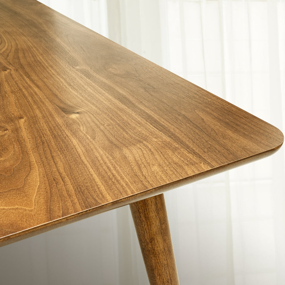 Acacia Wilma Solid Wood Dining Table 48" x 30" - Megsu