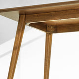 Acacia Wilma Solid Wood Dining Table 48" x 30" - Megsu