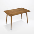 Acacia Wilma Solid Wood Dining Table 48" x 30" - Megsu