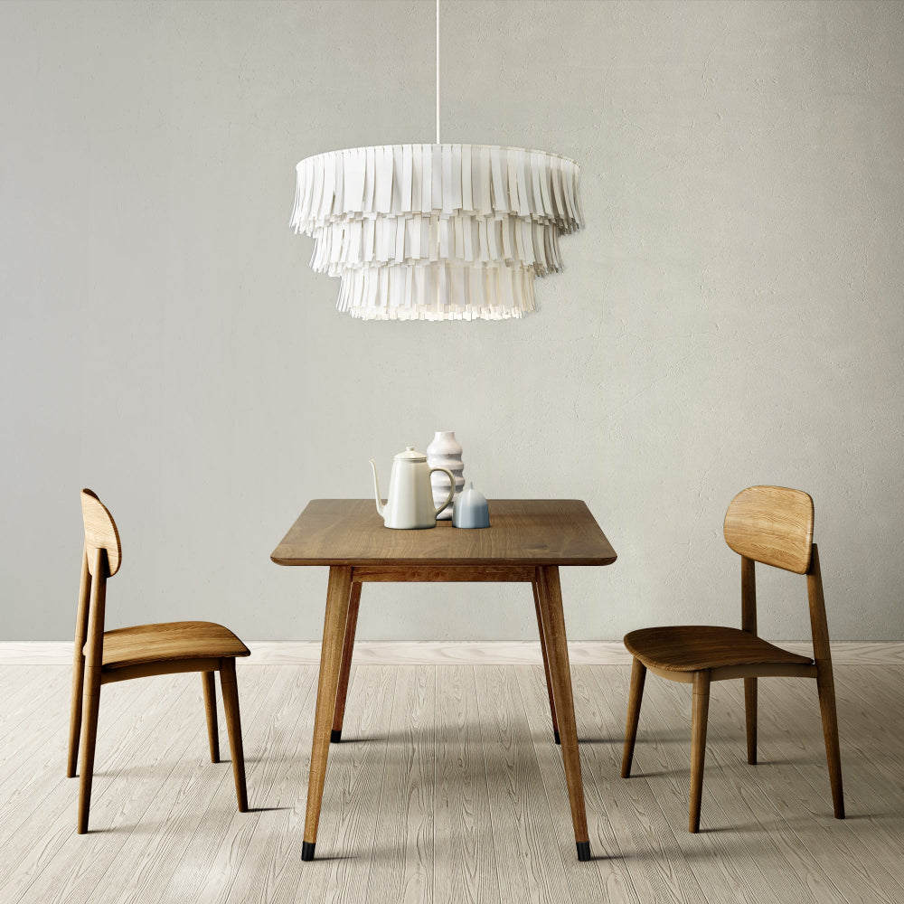 Acacia Wilma Solid Wood Dining Table 48" x 30" - Megsu