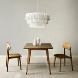 Acacia Wilma Solid Wood Dining Table 48" x 30" - Megsu