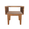 Acacia Serena Solid Wood Nightstand - Elegant and Durable Bedside Storage