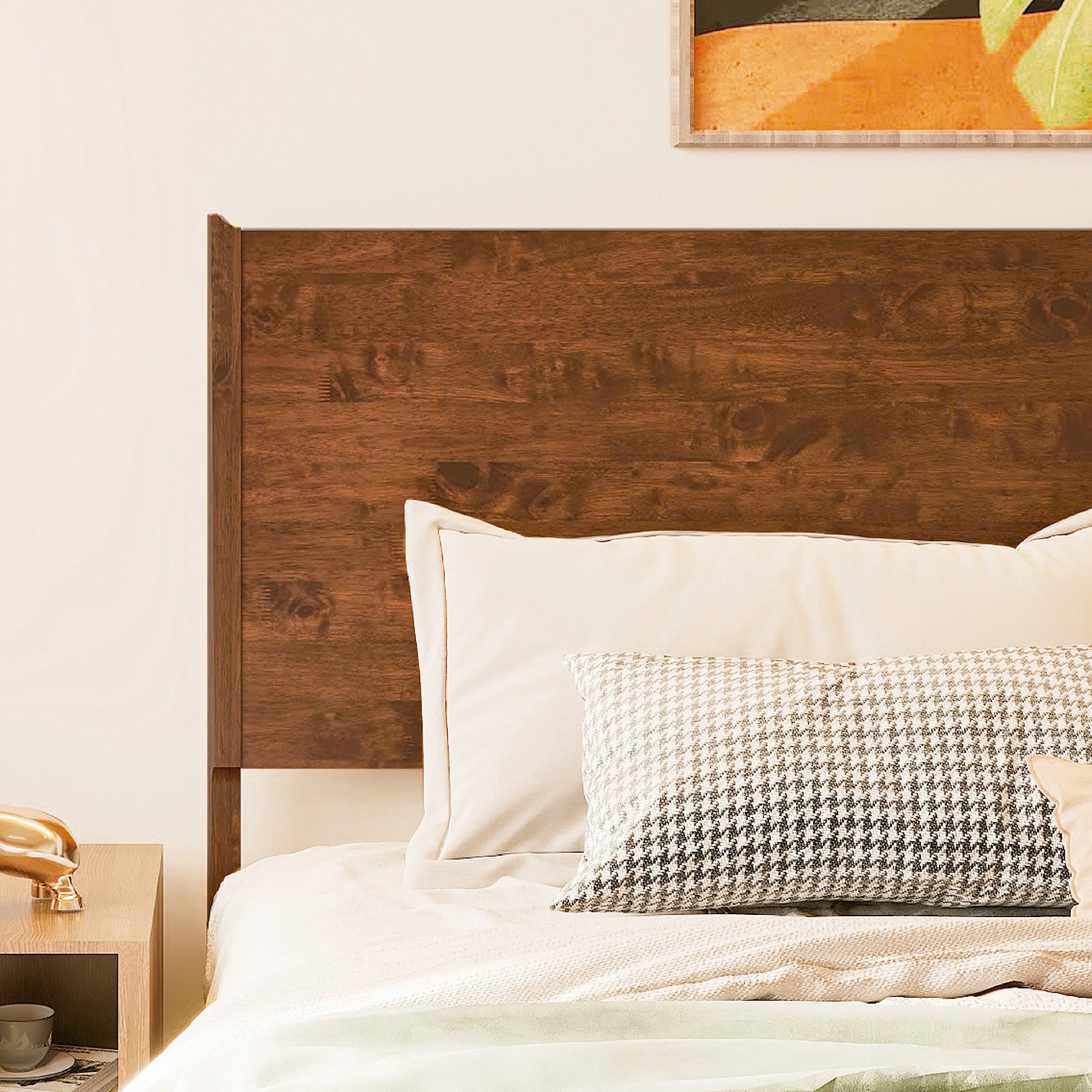 Cadre de lit plateforme en bois Haven Deluxe